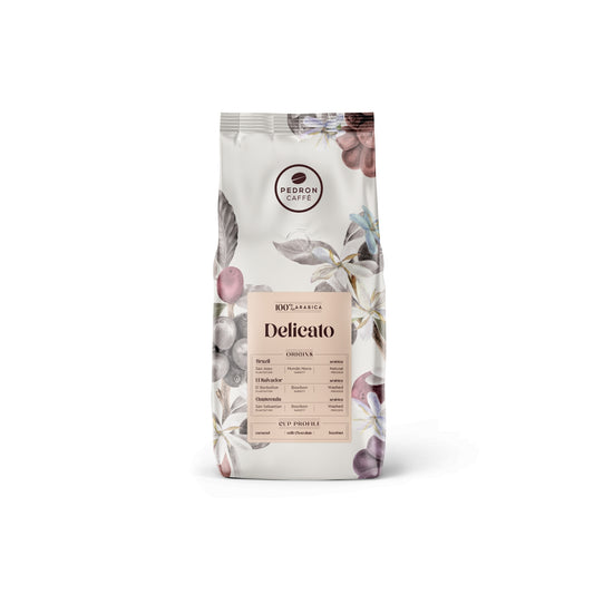 Pedron Caffè Delicato 100% Arabica Coffee Beans – 1 kg