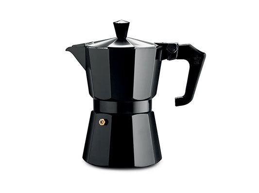 Pezzetti Italexpress 3 Cup Moka Pot Black