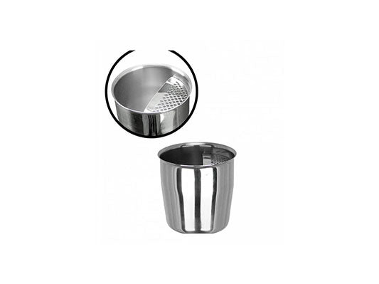 Freddo 350 ml INOX Pitcher with Strainer – Ideal for Freddo Beverages