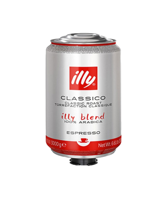 Illy Classico Espresso Coffee Beans – 3kg Barrel