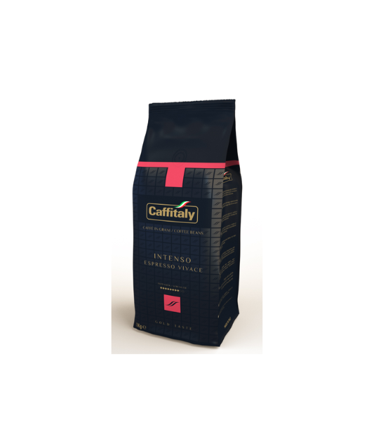 Caffitaly Intenso Espresso Coffee Beans – 1 kg