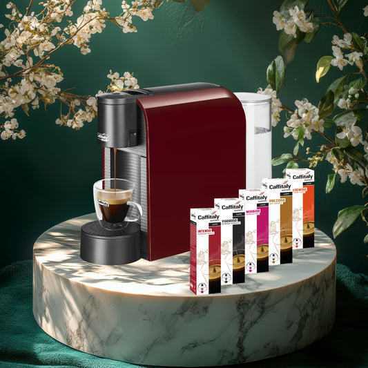 Limited offer Coffee Machine Volta S36 with free 50 Capsules