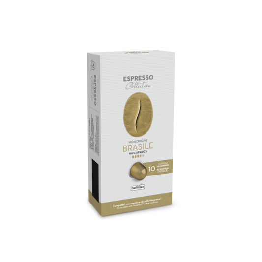 Nespresso capsules Brazil aluminum