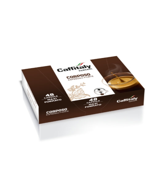Caffitaly Capsules Corposo - Box 48 Capsules