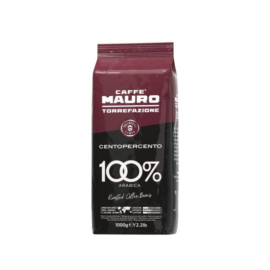 Mauro Centopercento 100% Arabica Coffee Beans – 1 kg