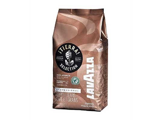 Lavazza Tierra Espresso 100% Arabica Coffee Beans – 1 kg