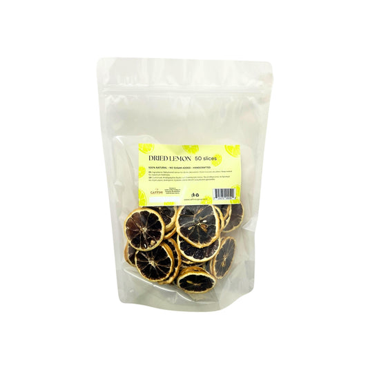Dried Lemon Slices – 50 Pieces