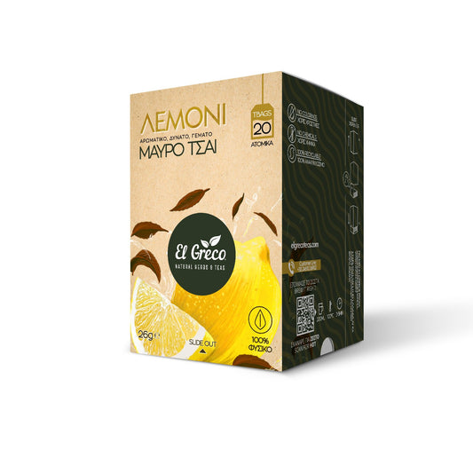 Black Tea with Lemon - El Greco