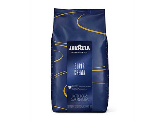 Lavazza Super Crema Espresso Coffee Beans – 1 kg