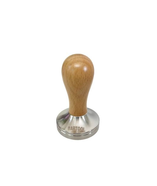 Tamper Wooden 53mm - Flat Base