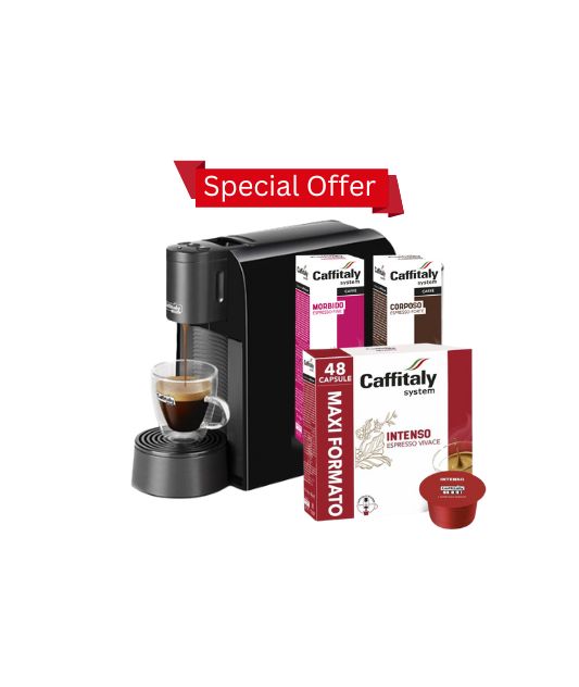 Special Offer Caffitaly Coffee Machine Volta S35 Γαλανό