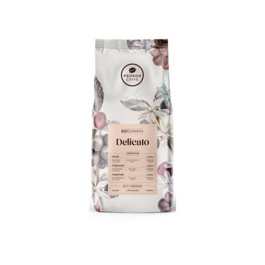 Pedron Caffè Delicato 100% Arabica Coffee Beans – 1 kg