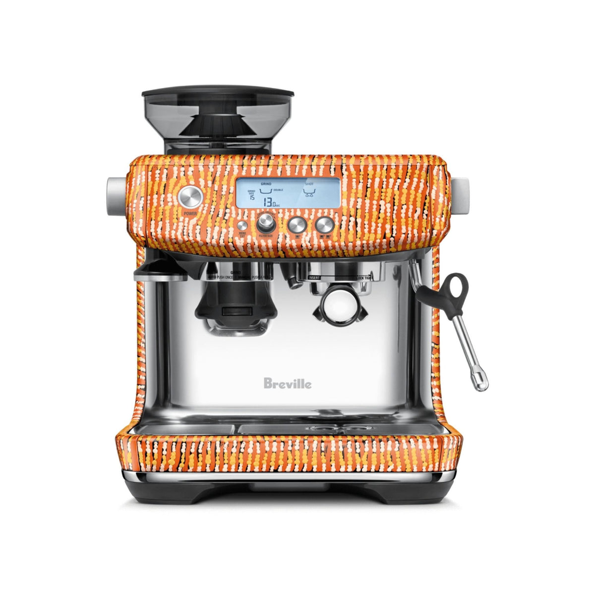 Sage The Barista Pro Espresso Machine SES878 in Brushed Stainless Steel