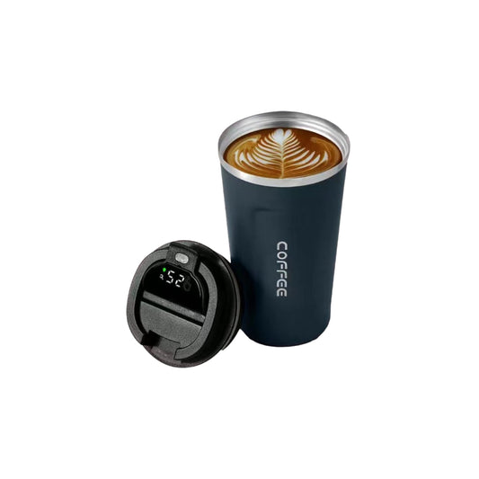 Smart Temperature Display Blue Coffee Mug – 510 ml
