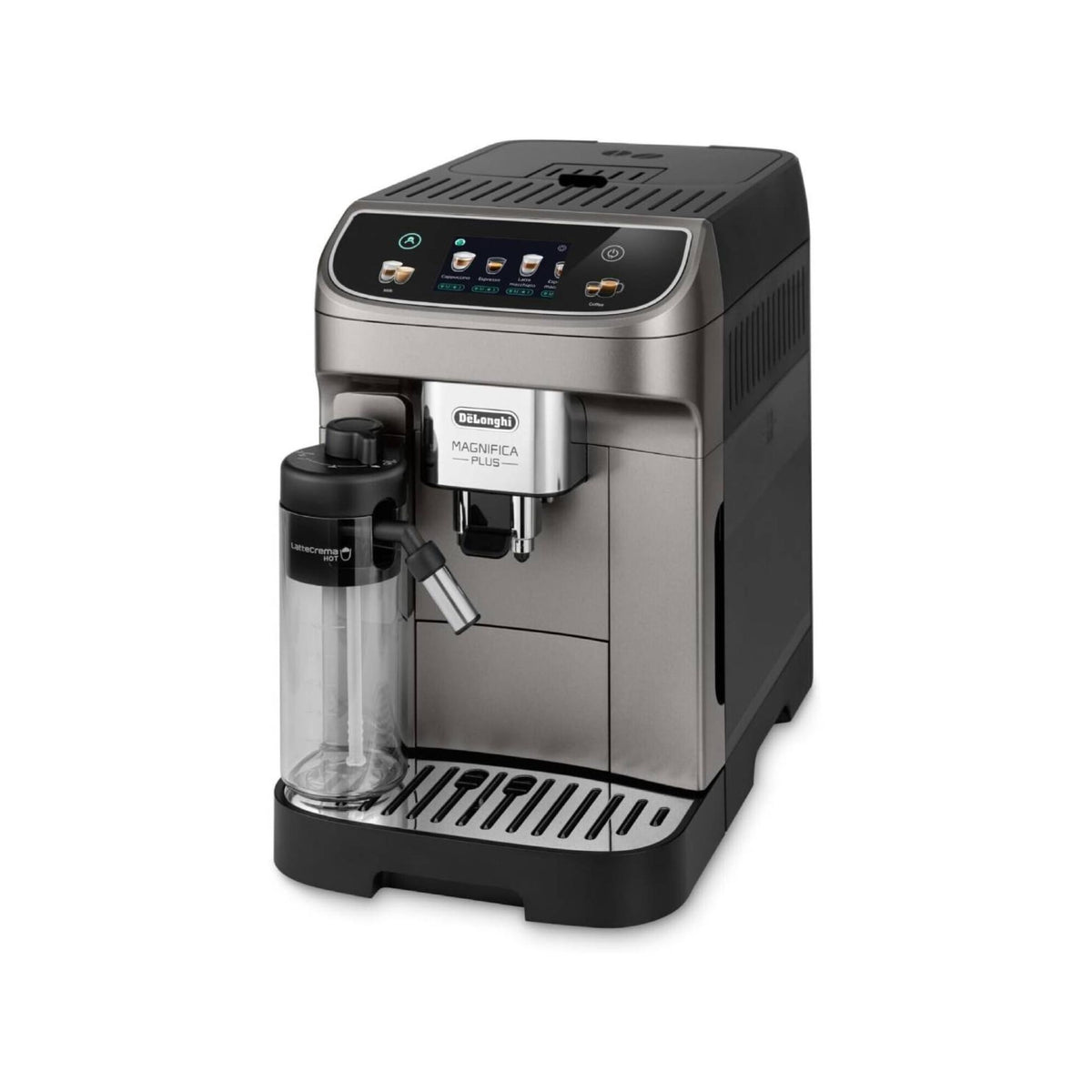 DeLonghi Magnifica Plus Automatic Espresso Machine ECAM320.70.TB in Titanium Black