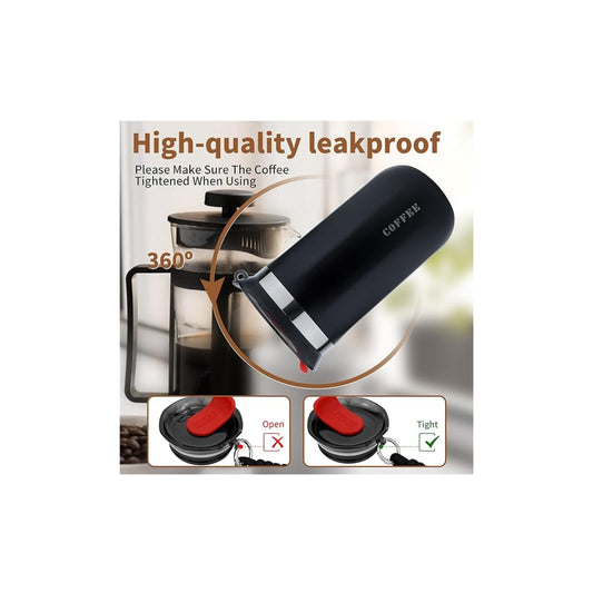 Travel Coffee Mug Black - 350ml