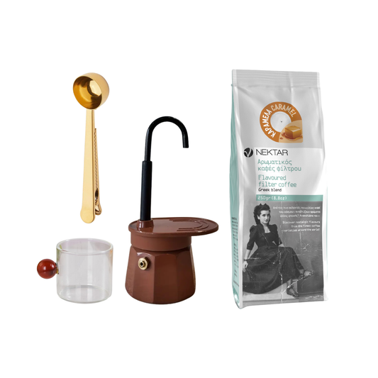 Caramel Flavoured Coffee Gift Set – Premium Brewing Experience